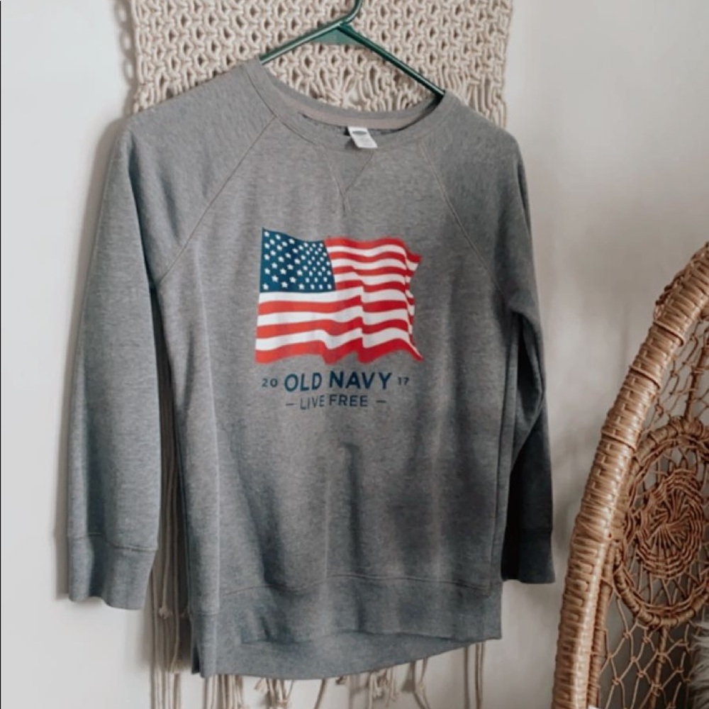 Old navy 4th grey sweatshirt!